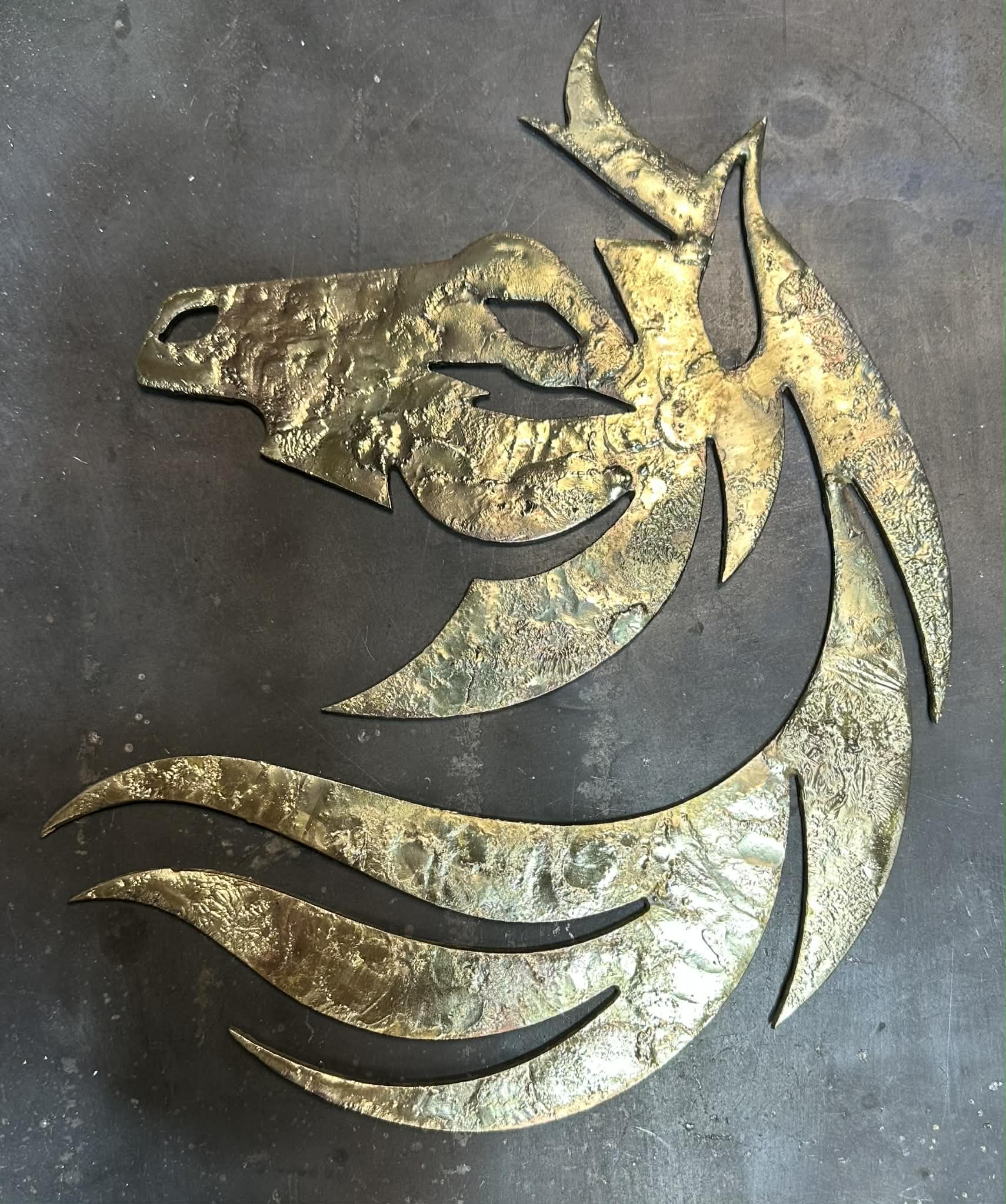 One-of-a-kind metal art - crafted by a US Naval Veteran!